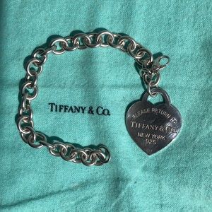 Tiffany & Co. HUGE Heart Tag Bracelet